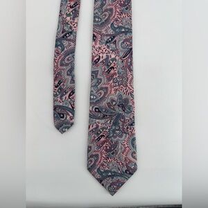 Vintage EUC Christian Dior Silk Paisley Tie Men’s Necktie USA Made